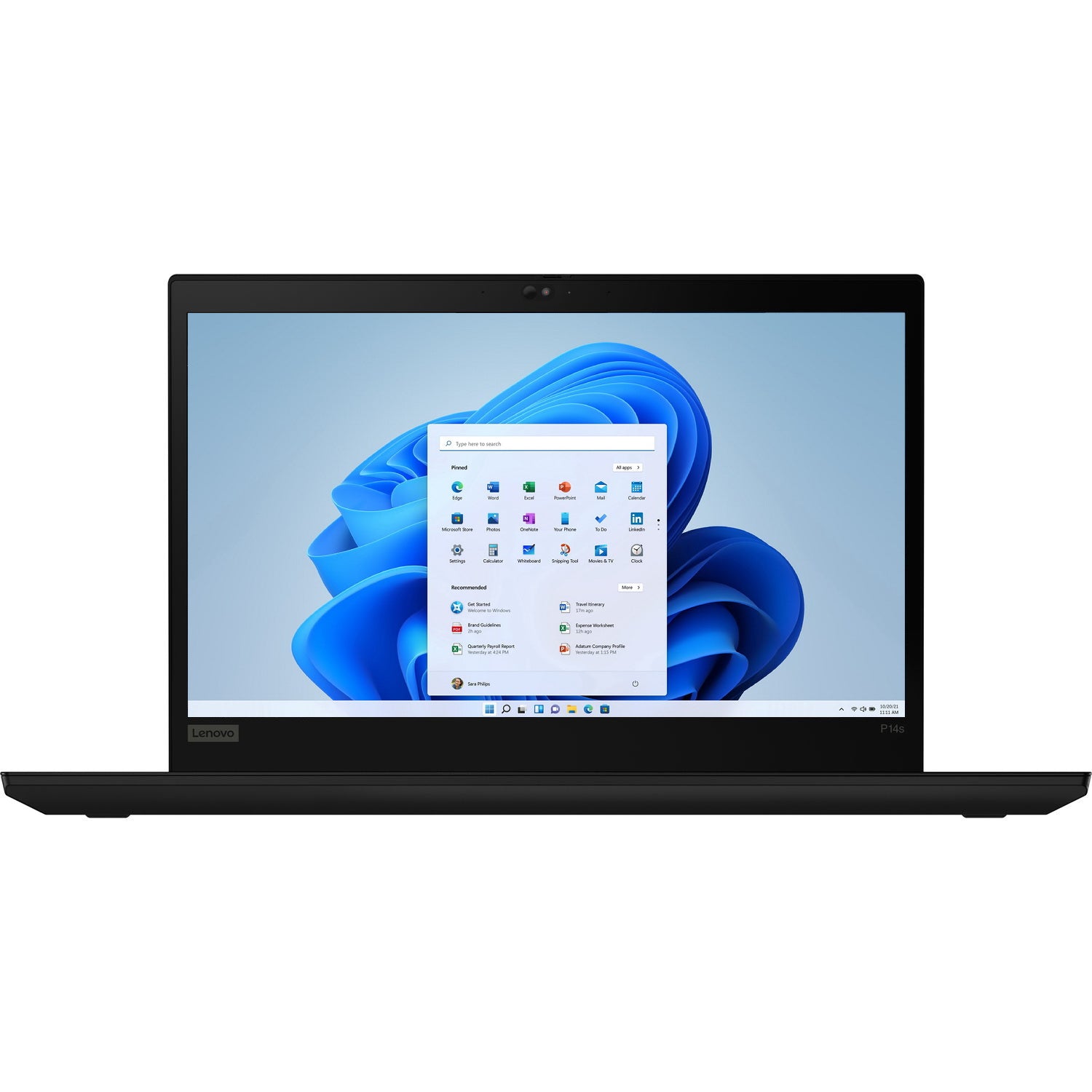 Lenovo ThinkPad P14s Gen 1, 14" (Silver)