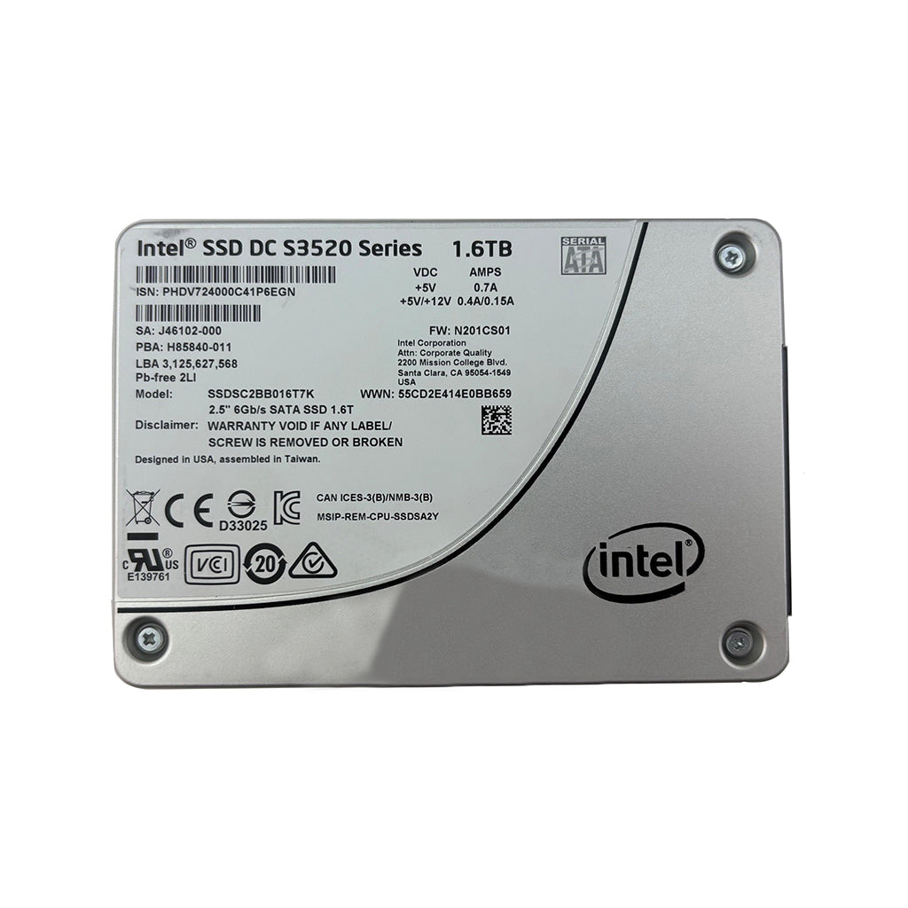 Intel 1.6GB SSD - SSDSC2BB016T7K