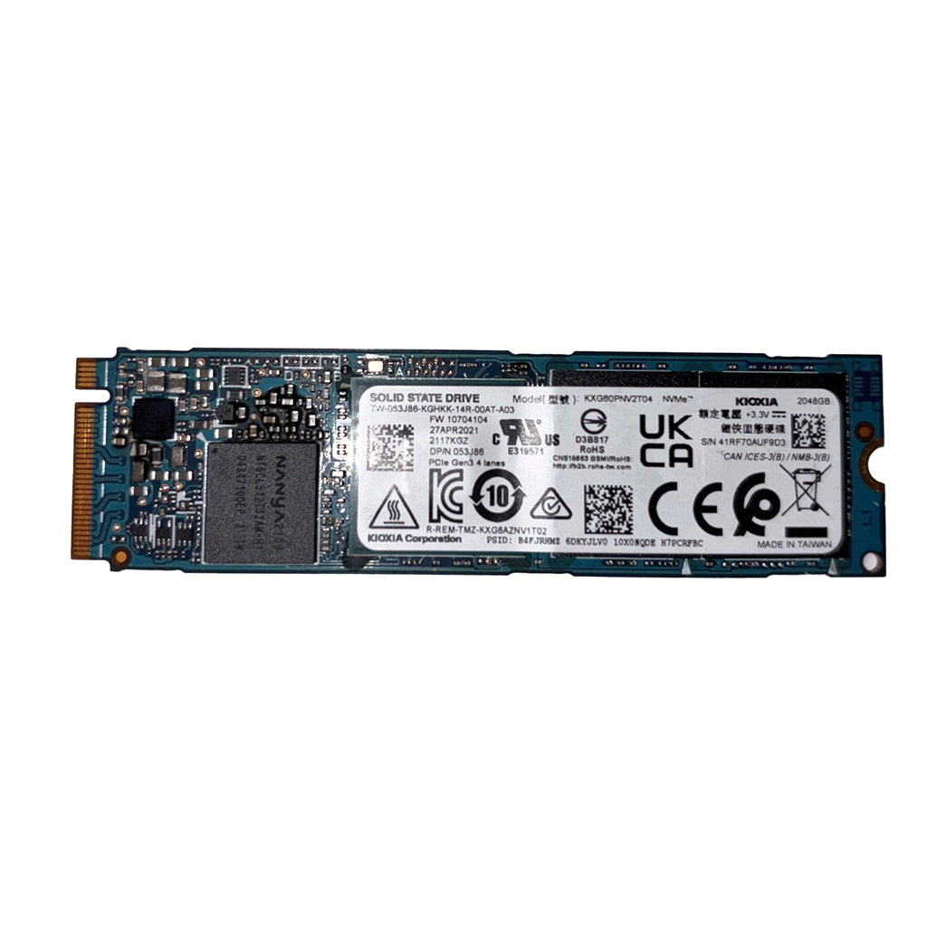 Kioxia 2TB 2280 NVMe SSD KXG60PNV2T04