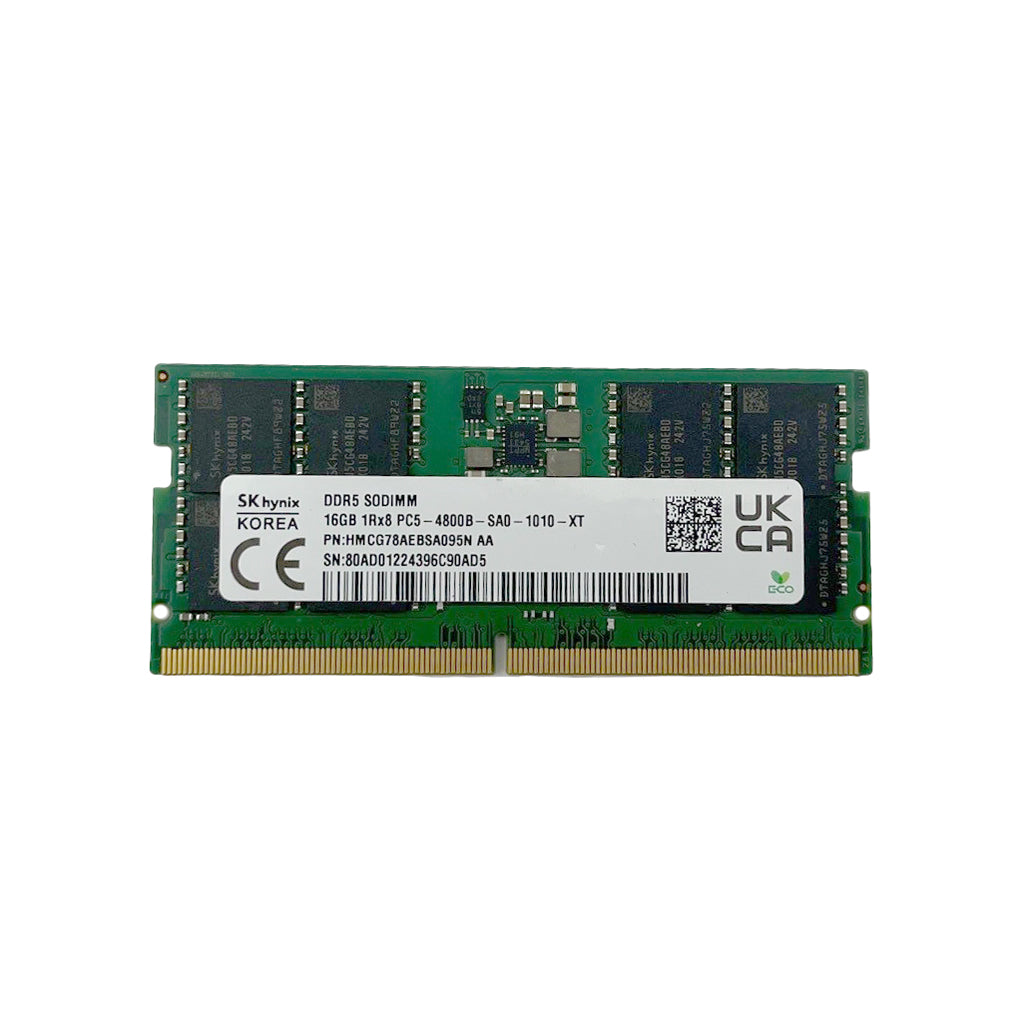 SK Hynix 16GB 1Rx8 PC5-4800B SODIMM, (Platinum Grade)