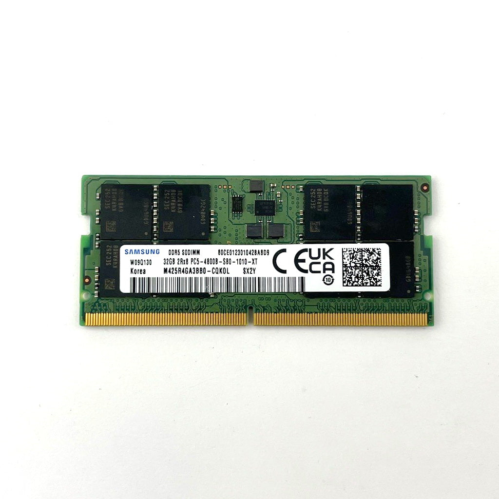 Samsung 32GB 2Rx8 PC5-4800B SODIMM, (Platinum Grade)