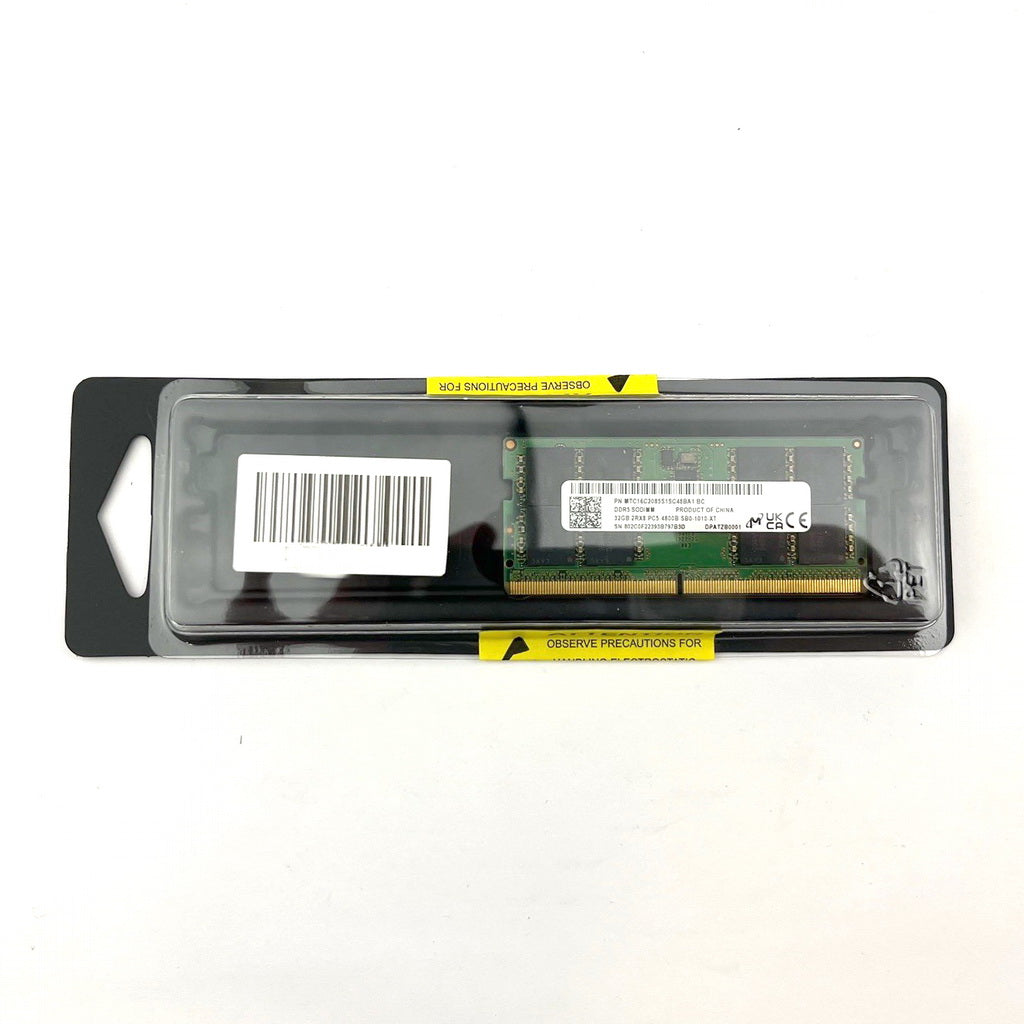 Micron 32GB 2RX8 PC5-4800B SODIM, (Platinum Grade)