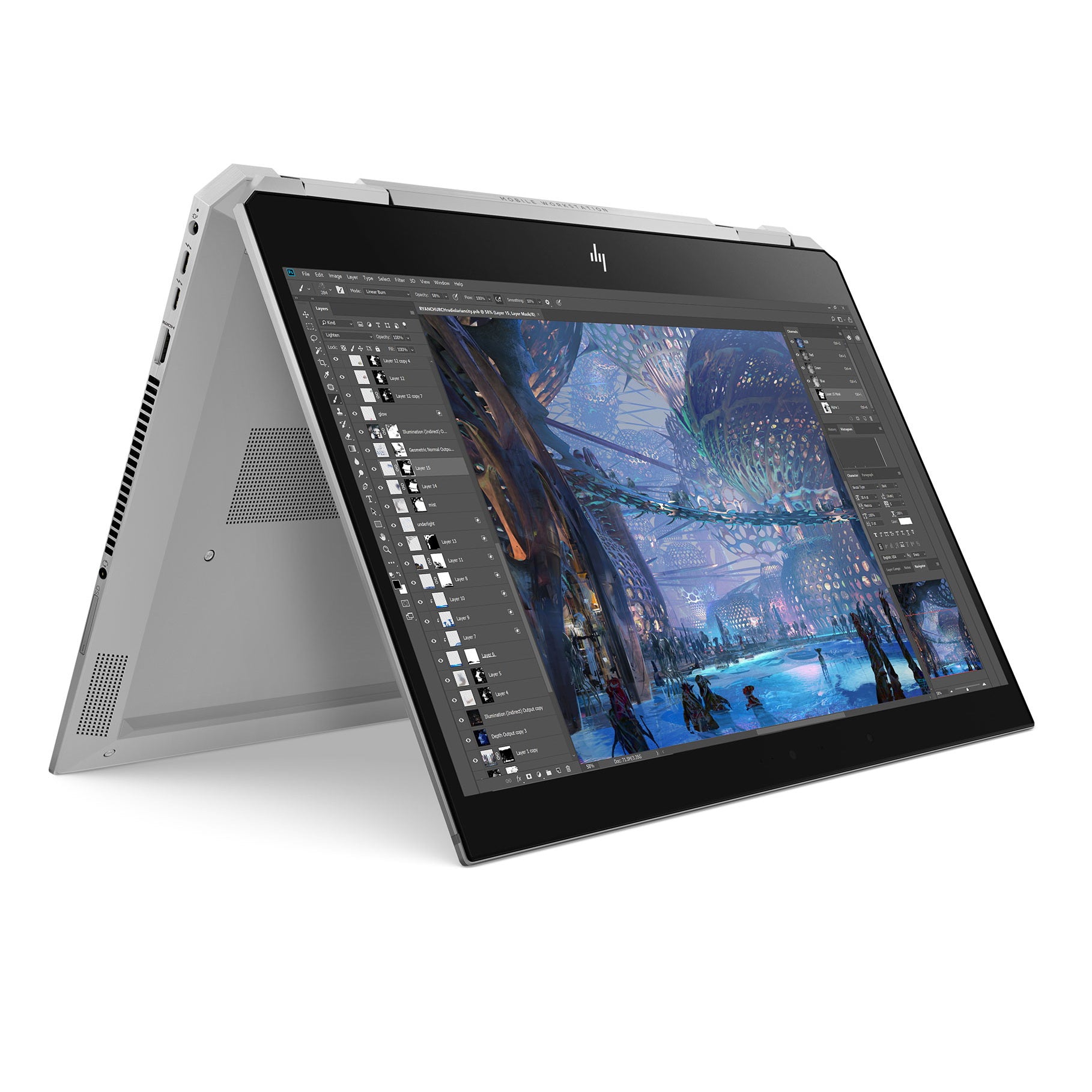 HP ZBook Studio G5 (Gold)