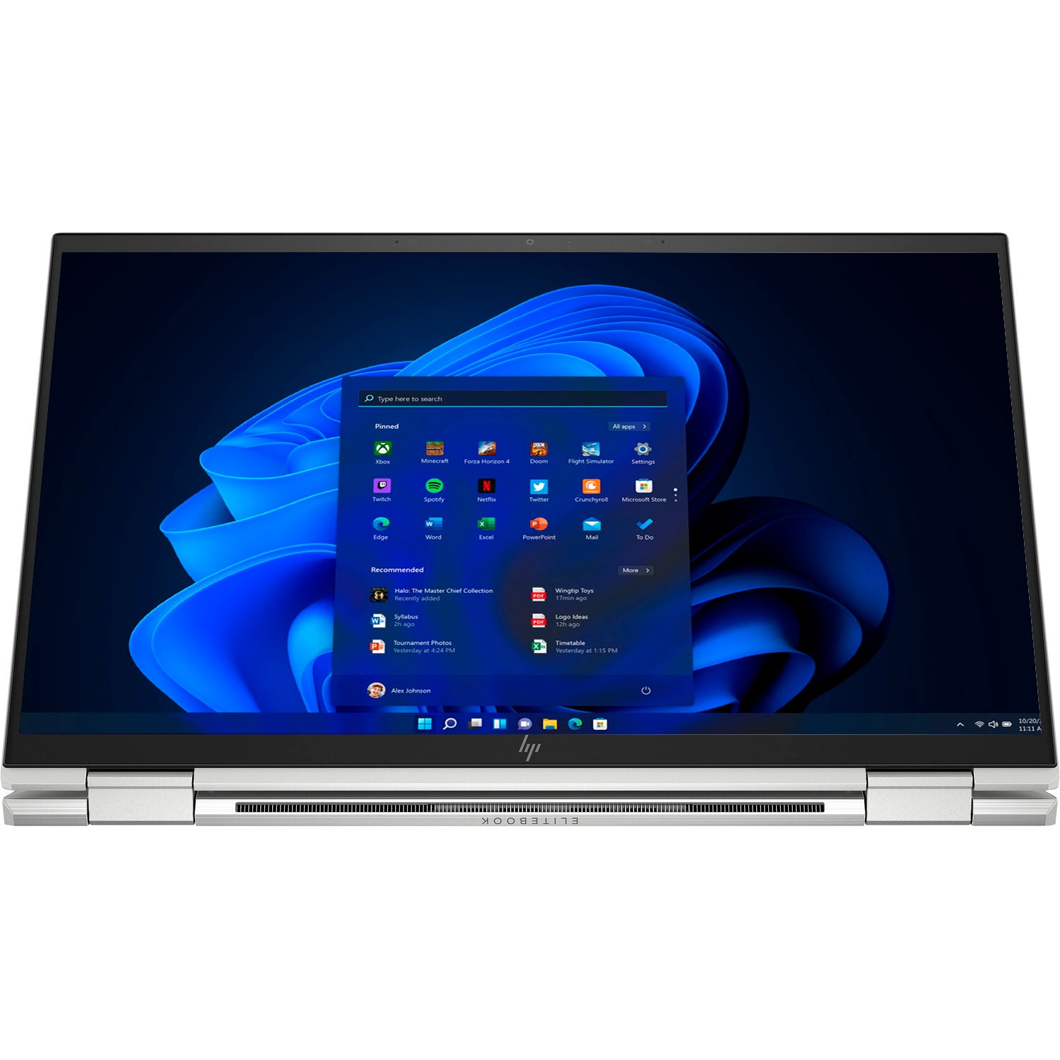 HP EliteBook x360 1040 G7, 14" (Platinum)