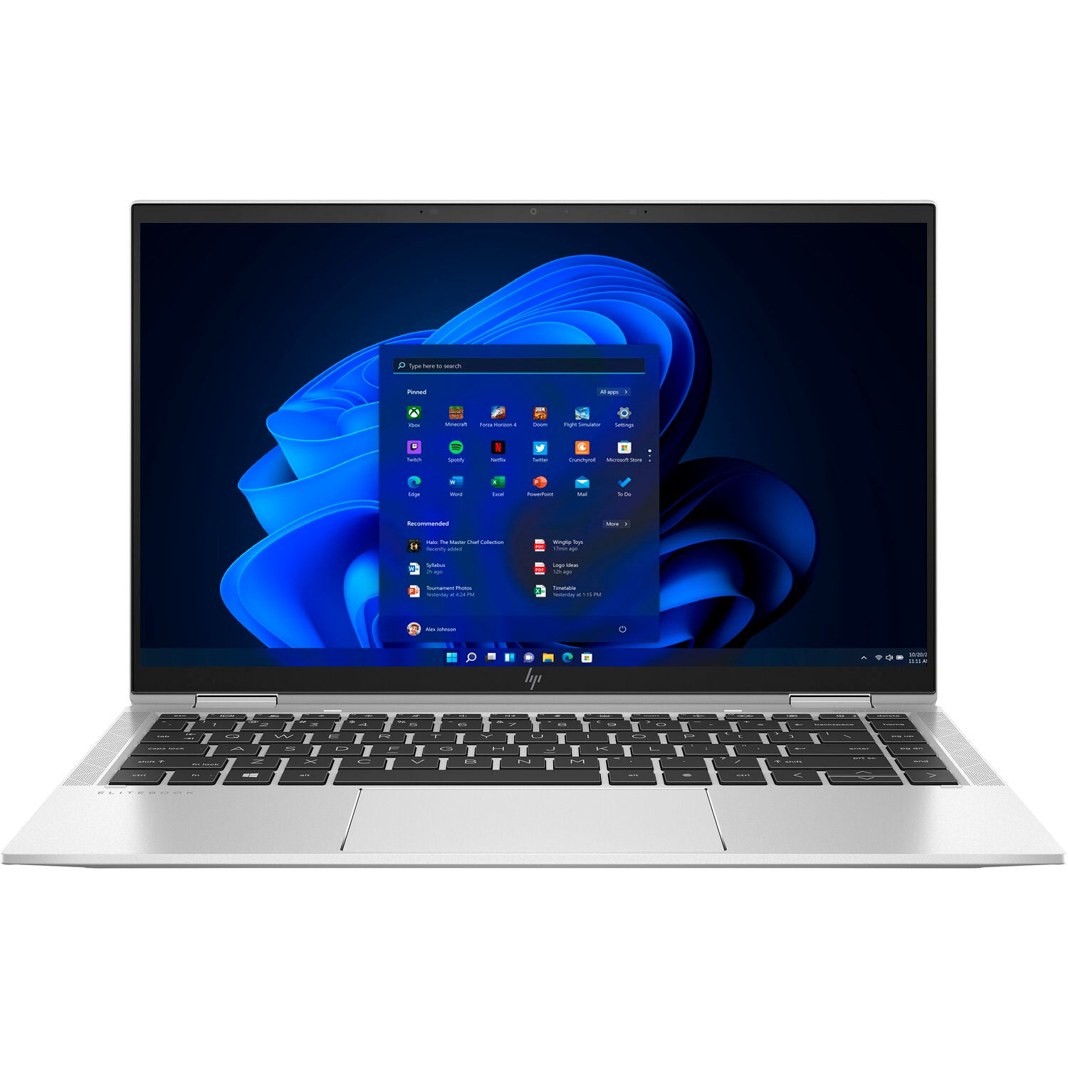 HP EliteBook x360 1040 G7, 14" (Silver)