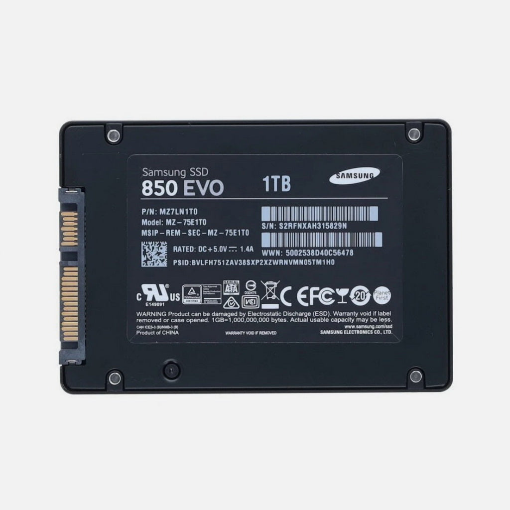 Samsung SSD 850 EVO 1TB