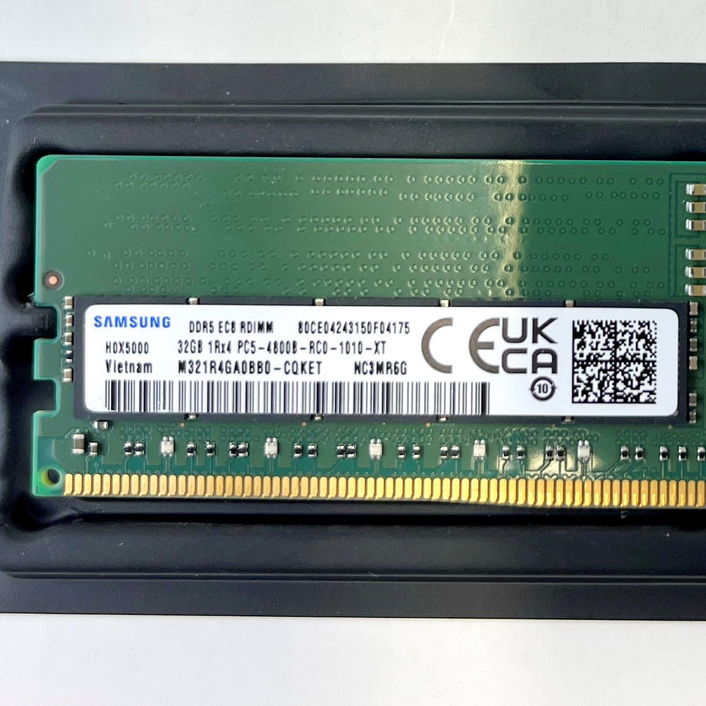 Samsung 32GB 1R*4 PC5 4800 MHz M321R4GA0BB0-CQKET