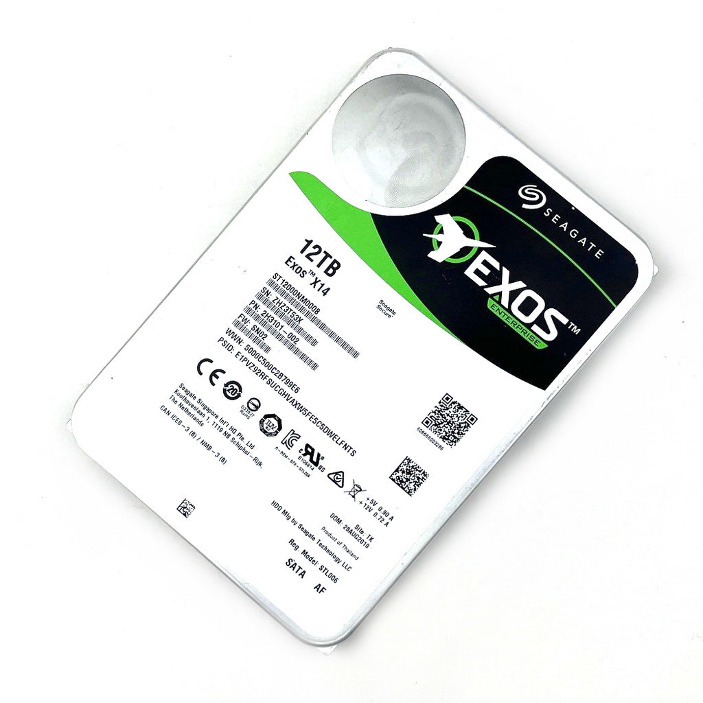 Seagate Exos X14 3.5" HDD ST12000NM0008 12TB