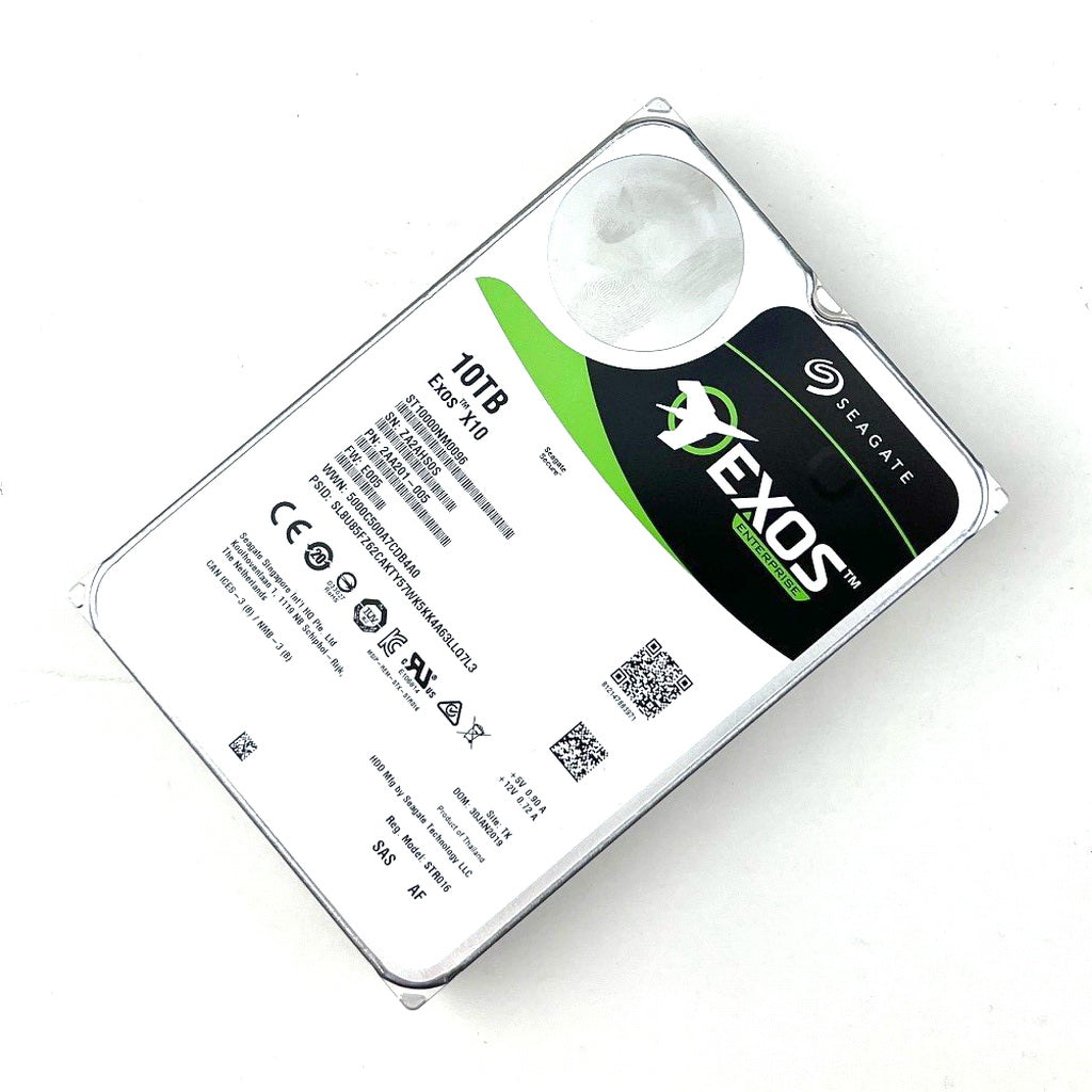 Seagate Exos X10 3.5" SAS HDD 10TB ST10000NM0096