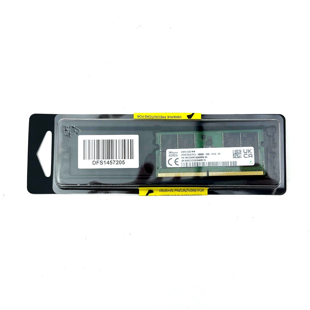 SK Hynix 32GB 2Rx8 PC5-4800B DDR5 SODIMM HMCG88MEBSA092N