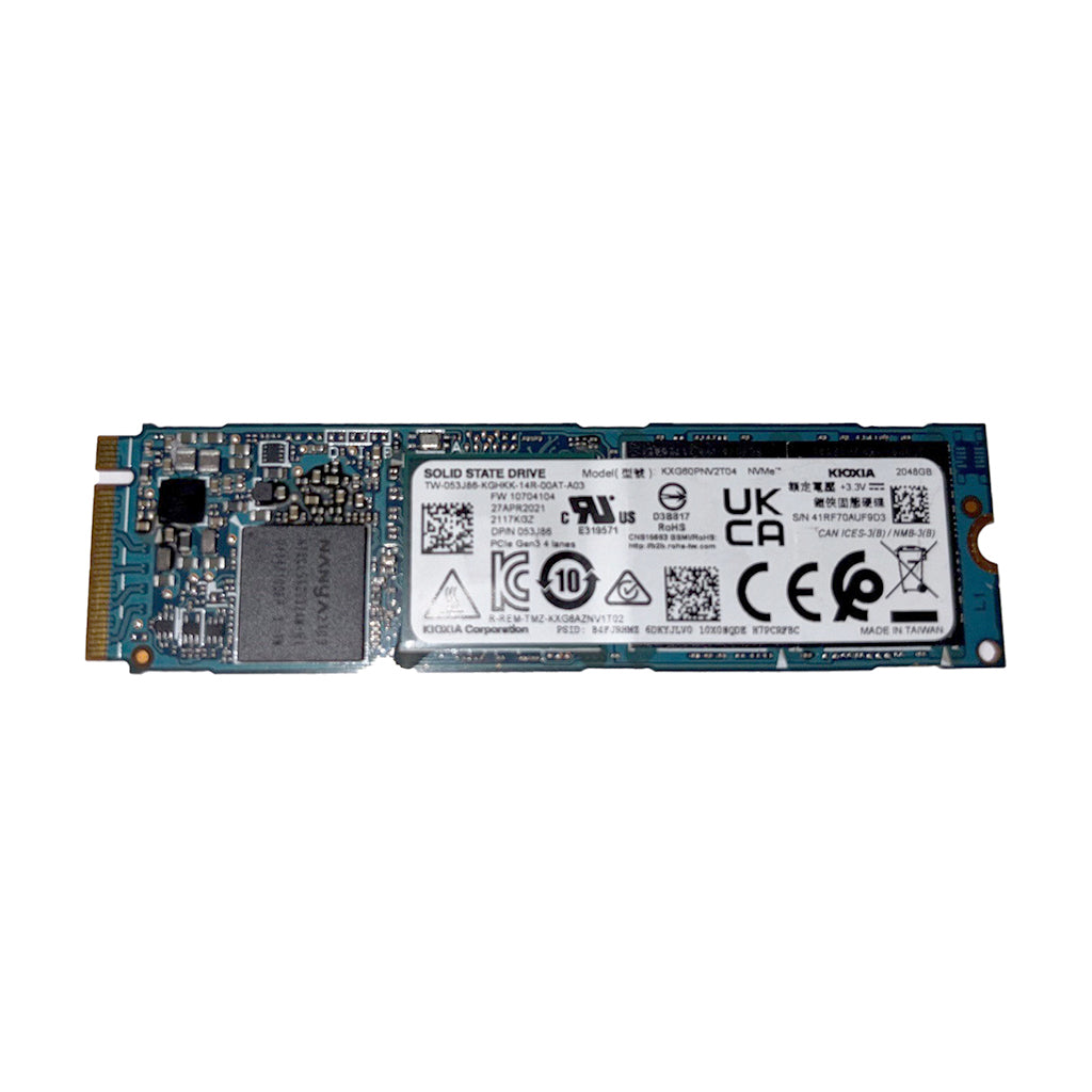 Kioxia 2TB 2280 NVMe SSD KXG60PNV2T04