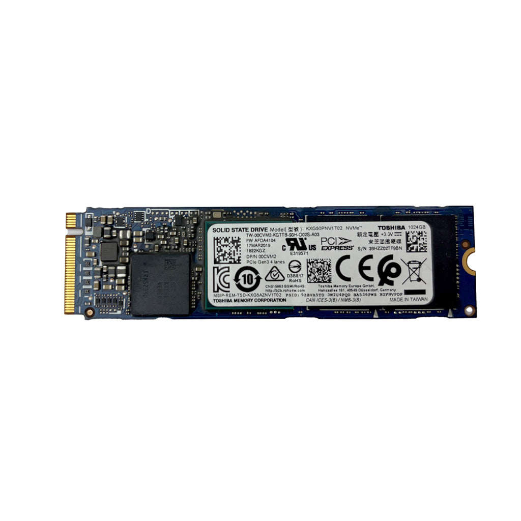 Kioxia 1TB 2280 NVMe SSD KXG50PNV1T02