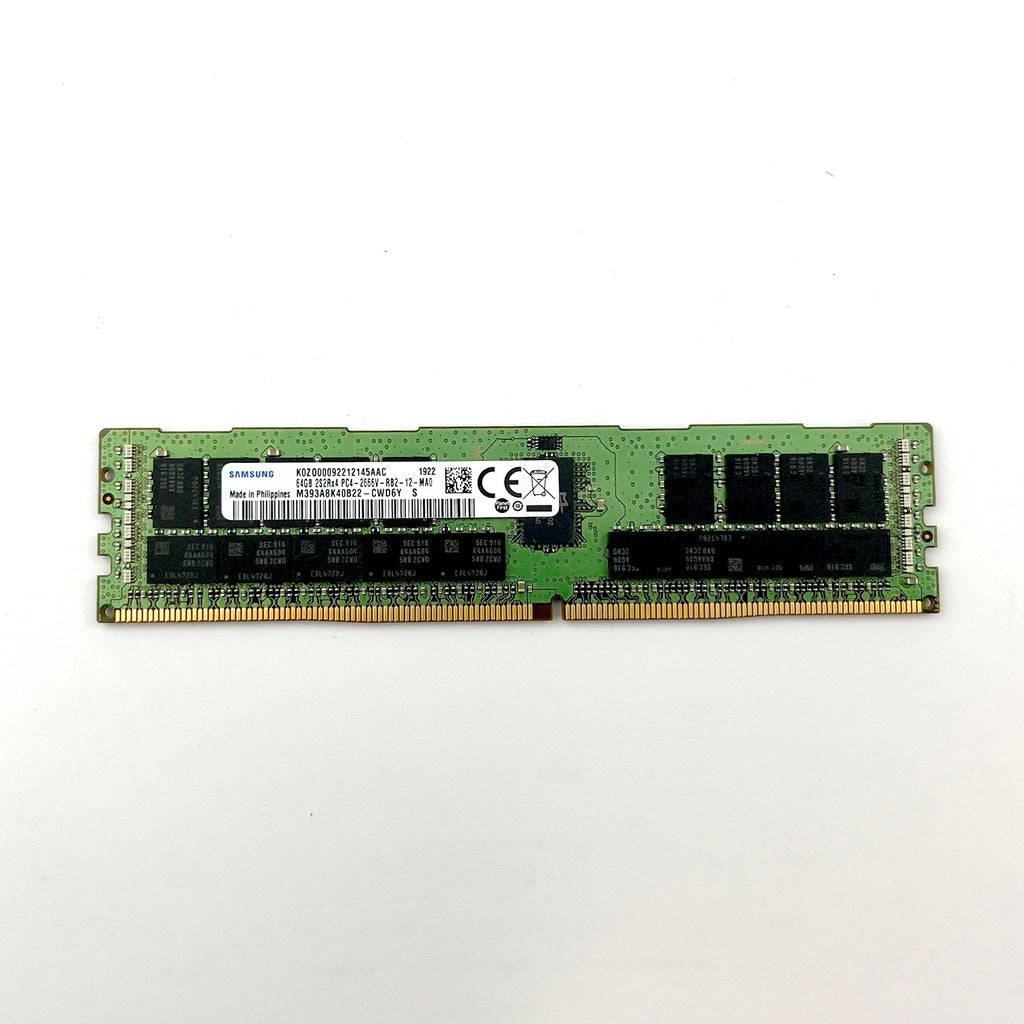 Samsung 64GB 2S2Rx4 PC4 2666V M393A8K40B22-CWD