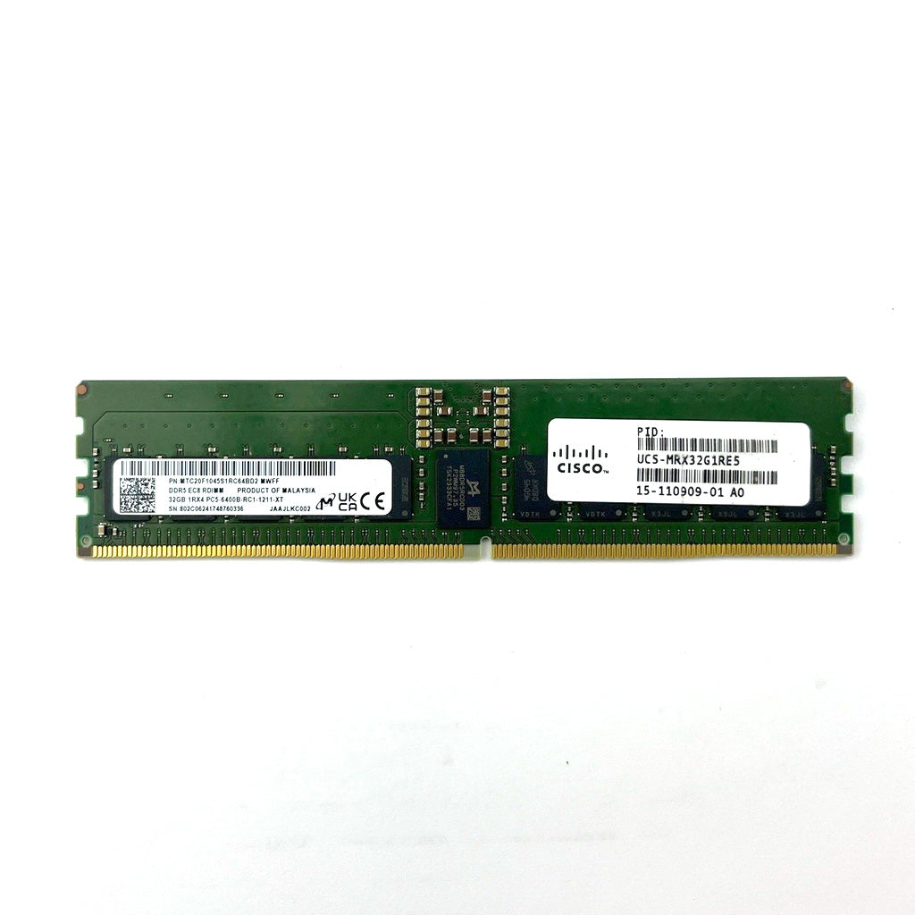 Micron 32GB 1RX4 PC5-6400B MTC20F1045S1RC64BD2