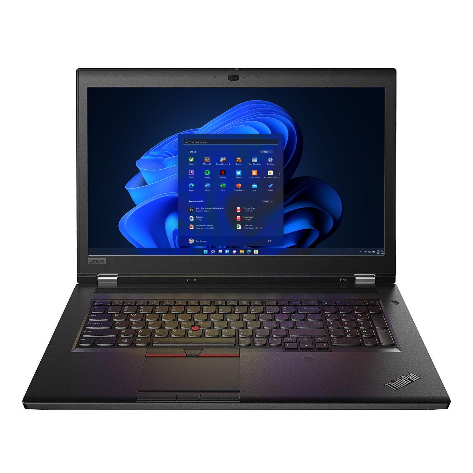 Lenovo ThinkPad P73, 17.3" (Gold)