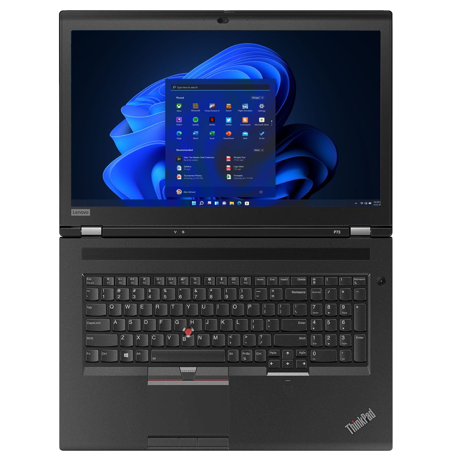 Lenovo ThinkPad P73, 17.3" (Gold)