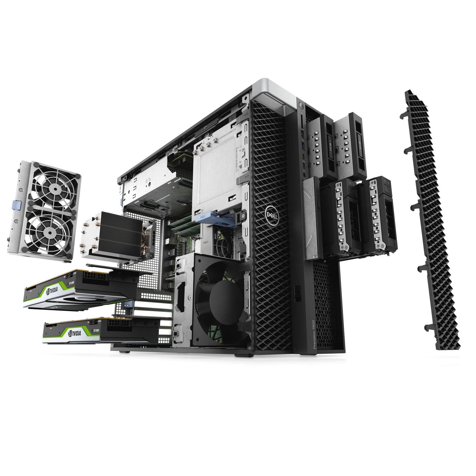 Dell Precision 7820 Workstation Midi-Tower (Gold)